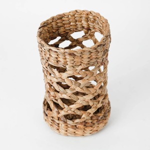 Fundas de diseño para tazas, hechas a mano con jacinto de agua, para decoración de mesa, de alta calidad. - Product Image 1