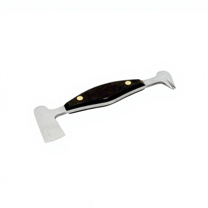 Professional Farrier Hoof Care <b>Tool</b> – Double-Action Buffer and Clinch Cutter in Stainless Steel - Product Image 1
