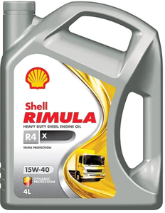 Aceite Multigrado SHELL RIMULA Gold Medal R4 X Advanced 15W - 40 (4L) - Product Image 1