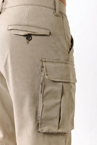 Oversized Fit Grey Cargo Pants <b>Men</b> Baggy Style Street Fashion Multiple Utility Pockets Soft Fabric - Product Image 5