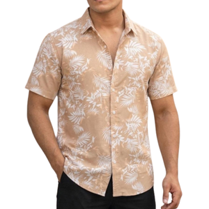 เสื้อเชิ้ตผู้ชาย แขนยาว แขนสั้น สำหรับฤดูร้อน ใส่ทำงาน น้ำหนักเบา กันลม โพลีเอสเตอร์ 100% แห้งเร็ว สไตล์ซาฟารี ติดกระดุม ผู้ผลิต OEM - Product Image 3