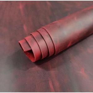 Feuille de cuir de couleur marron, résistante à l'eau, de bonne qualité, à usage polyvalent pour la fabrication de sacs à main, de chaussures et de ceintures. - Product Image 2