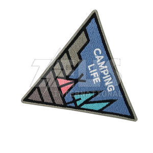 Wholesale Price Custom Made Embroidery <b>Patches</b> For Team Apparel And Gear Embroidery <b>Patches</b> - Product Image 6