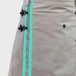 Kilt de travail pour pompier, best-seller, réfléchissant, turquoise, avec poches cargo - Product Image 5