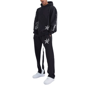 Conjunto Deportivo de Invierno con Cordón Ajustable, Unisex, de Alta Calidad, Ecológico, Ligero, Elástico en 4 Direcciones, de Secado Rápido, 2 Piezas - Product Image 1