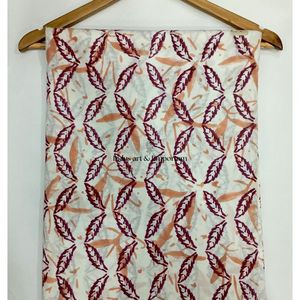 Tela de Algodón Cambray Estampada a Bloques 60x60, Tela de Algodón con Estampado Tradicional Jaipuri - Product Image 3