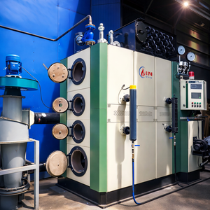 Chaudière à biomasse compacte à haute efficacité, sortie de vapeur sèche, alimentée aux granulés de bois, pour usage industriel - Product Image 2