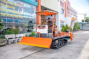 HOGICO 80VN High Efficiency Turbo Rubber Crawler Tractor New for 80HP Engine Highly Fuel Saving <b>Cultivation</b> Gearbox Bearing - Product Image 3