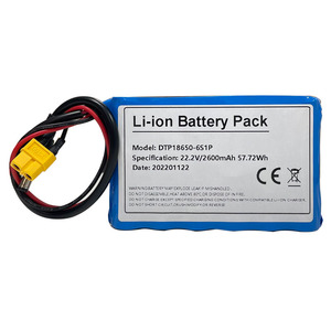 Paquete de Baterías Recargables de Iones de Litio <span class=keywords><strong>18650</strong></span> Cilíndricas Personalizadas <span class=keywords><strong>3S1P</strong></span> 2S 7S2P 7S1P 6S1P 11.1V con PCM - Product Image 5