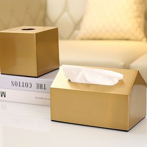 Stainless Steel Tissue Box <b>Cover</b> Modern Elegant Napkin Holder For Living Room <b>Dining</b> <b>Table</b> Decoration - Product Image 6