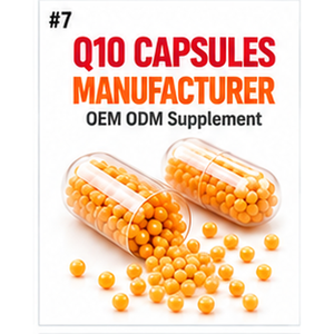 Fabricante OEM ODM de Suplementos Ubidecarenone CoQ10 - Product Image 1