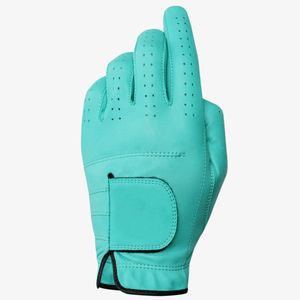 High Quality Soft Sheep Skin Custom Leather Color Breathable Durable Material Full Finger <b>Touchscreen</b> Compatible Golf Hands - Product Image 3
