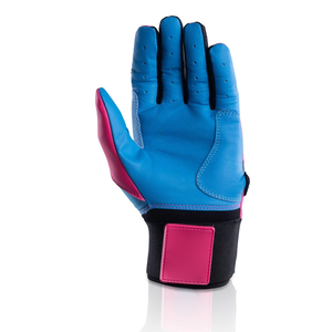 ถุงมือตีเบสบอลซอฟต์บอลคุณภาพพรีเมียมระดับมืออาชีพ ระบายอากาศได้ดี ผลิตจากหนัง นุ่มสบาย ใช้ได้ทั้งมือซ้ายและขวา ปิดด้วยแถบตีนตุ๊กแก - Product Image 4