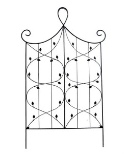 Handcrafted Decorative <b>Garden</b> <b>Trellis</b> <b>with</b> <b>Leaf</b> Pattern for Backyard and Patio Enhancement - Product Image 5