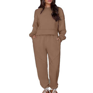 Conjunto de 2 Piezas para Mujer, Verano, Casual, Sólido, Camiseta Corta por Encima de la Rodilla y Pantalones Cortos, 100% Algodón Transpirable - Product Image 6