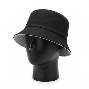 Cotton Bucket <b>Hat</b> Fisherman Style Wide Brim Sun <b>Hat</b> <b>Summer</b> Beach Street Everyday Outdoor Soft Blank Wholesale - Product Image 1