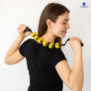 Rodillo de Acupresión K-Star K139, Masajeador Manual con Puntas para Alivio del Dolor Corporal, Herramienta de Fisioterapia - Product Image 2