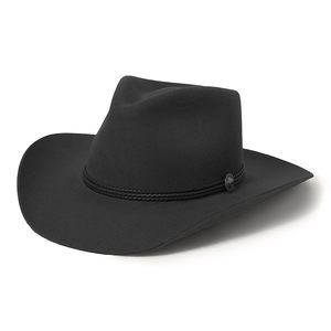 Nouveau Chapeau de Cowboy Jazz Rayé à Large Bord pour l'Automne et l'Hiver, 100% Coton, Unisexe Adulte, Style Transfrontalier - Product Image 2