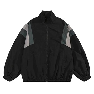Custom Logo Loose <b>Fit</b> Outwears Windbreaker <b>Jacket</b> Breathable Team Wear Plus Size Sports Nylon Windbreaker Modern <b>Jackets</b> - Product Image 4