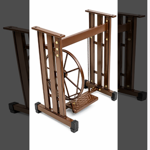 Robust Three Pipe Tailoring <b>Machine</b> Stand with Balanced Frame Construction <b>for</b> <b>Sewing</b> <b>Table</b> Integration - Product Image 2