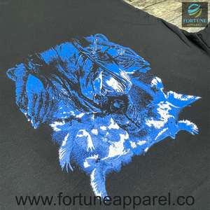 เสื้อยืดคอตตอน 100% แขนสั้น พิมพ์ลายสกรีน สำหรับผู้ชาย ยี่ห้อ Fortune Apparel รุ่น Custom แฟชั่นฤดูร้อน เป็นมิตรกับสิ่งแวดล้อม แห้งเร็ว - Product Image 3