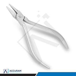 Alicates de Ortodoncia Accuram Light Wire Plier, Alicates Dentales de Acero Inoxidable con Punta Serrada para Doblar Alambres, Instrumento Quirúrgico Manual con Certificación CE - Product Image 2