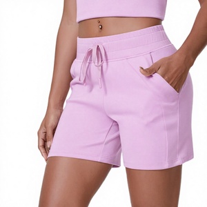 100% Polyester Fleece <b>Board</b> Gym Workout <b>Shorts</b> <b>Women</b> Regular Fit Casual Biker Wear <b>Short</b> Custom Printing and Embroidery <b>Shorts</b> - Product Image 3