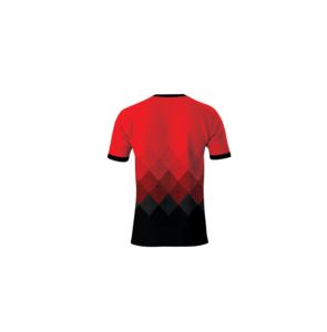 เสื้อยืดพรีเมียม 100% โพลีเอสเตอร์ แบบลำลอง ถักทอ ระบายอากาศได้ดี แห้งเร็ว พิมพ์ลายทั่วตัว คอโอ แขนสั้น พิมพ์ลายโลโก้ด้านหน้า - Product Image 6