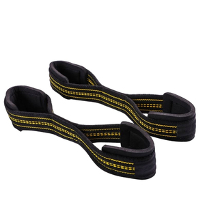 Correas de Levantamiento en Forma de 8 Personalizables con su Logotipo, de Neopreno Antideslizante, Ligeras, de Alta Elasticidad, Ecológicas y Ajustables para Gimnasio - Product Image 5