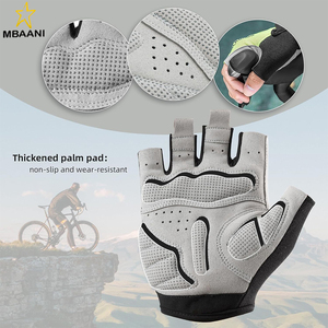Guantes de Ciclismo para Hombre y Mujer, Guantes para Bicicleta de Montaña con Almohadilla SBR Antideslizante, Guantes para Ciclismo de Carretera - Product Image 2