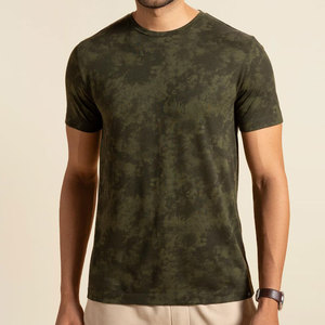 Soft <b>Stretch</b> Fabric Tee for Daily Wear Sports Activities & Street Fashion <b>Men</b> Regular Fit Cotton T Shirt For Summer Outdoor Wear - Product Image 4