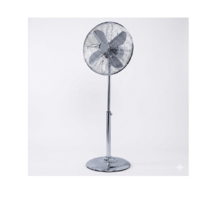 Ventilateur sur pied électrique rechargeable de luxe haute vitesse pour grande pièce, idéal pour la maison - Product Image 1