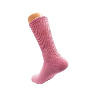 Calcetines Deportivos Largos de Algodón Rosa hasta la Pantorrilla para Mujer, Paquete de 3 Pares - Product Image 5