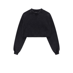 เสื้อฮู้ดดี้โอเวอร์ไซส์ยูนิเซ็กซ์ผ้าฝ้าย 100% คุณภาพสูง 360gsm สกรีนโลโก้ตามสั่ง ล้างสีแบบแอซิด หนานุ่ม ใส่สบาย เหมาะสำหรับฤดูใบไม้ผลิ โลโก้ติดด้านหน้า - Product Image 2