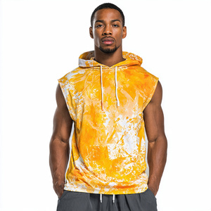 Haut de sport sans manches pour homme, coupe musclée, pour entraînement et fitness - Product Image 3