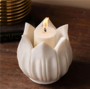 <b>Marble</b> <b>Candle</b> Holder Home Decoration Tea Light Holder Heat Resistant Home Decoration Tabletop Home Custom Shape - Product Image 5