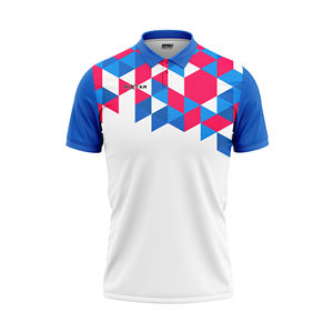 Ensembles de polos personnalisés imprimés, respirants, sans coutures, en Spandex/Polyester, anti-transpiration, séchage rapide, extensibles dans quatre directions, par sublimation - Product Image 1