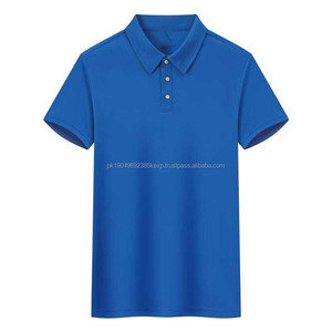 Camiseta Polo de Manga Corta para Hombre, Color Sólido, con Logotipo Bordado Personalizado OEM, Cuello Solapa, Estilo Casual con Botones - Product Image 3
