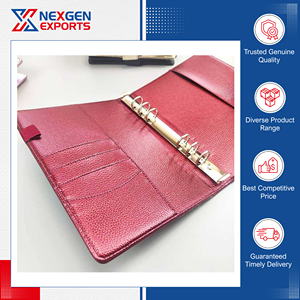 Agenda Magnética de Piel Sintética de Hojas Sueltas de Excelente Calidad, Oferta de Distribuidor con la Mejor Calificación, para Uso en Oficina y Negocios - Product Image 3