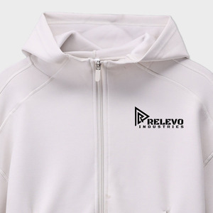 Sweat à capuche zippé en molleton de coton et polyester 360 GSM de qualité supérieure pour homme, personnalisable avec votre marque, style streetwear, fabrication usine - Product Image 6