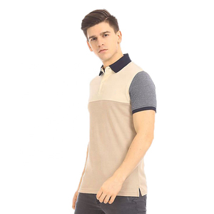 Polo en coton de qualité supérieure pour hommes, coupe ajustée, respirant, logo personnalisé, polos pour hommes - Product Image 3