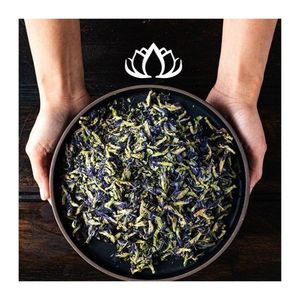 HOT SELLING HIGH QUALITY Dried Blue Pea Flower petals for beverage dye and herbal <b>tea</b> <b>infusion</b> baking craft use READY STOCK FAST - Product Image 5