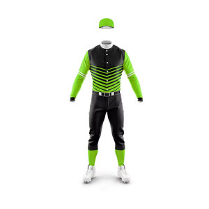 High Quality Adult <b>Baseball</b> Uniform New Arrival 100% Polyester Anti-Bacterial Breathable Moisture-Wicking - Product Image 3