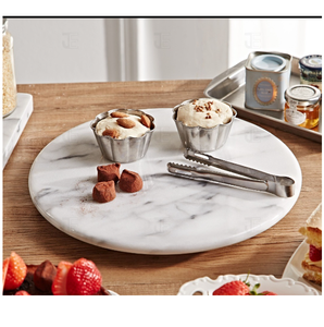 Plateau tournant en marbre, directement de l'usine, pour fruits, douceurs et épices, articles décoratifs pour garde-manger, meilleur prix - Product Image 4