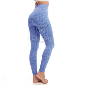 Women High Waist Seamless Yoga Legging Fitness Wear Breathable Moisture Wicking <b>Tummy</b> <b>Control</b> Gym Wear Spandex/Polyester - Product Image 5