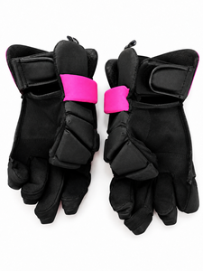 IBERIA Premium Wholesale Pink Lacrosse Gloves for Men | Padded Protective Lacrosse Gloves | Custom Team Gloves - Product Image 6