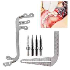 Mejor Guía Manual para Implantes Dentales, Localizador Oral, Regla de Posicionamiento para Perforación, Regla de Ángulo, Implante SurgiRight - Product Image 3