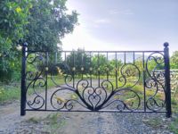 Balustrades de balcon en fer forgé sur mesure, garde-corps métalliques décoratifs au design élégant pour villas de luxe, maisons et jardins