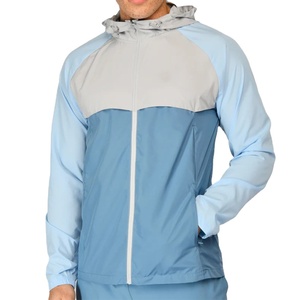 Veste coupe-vent légère imperméable pour homme, toile vintage, matelassée, respirante, polyester, pêche, randonnée, 2026 - Product Image 1