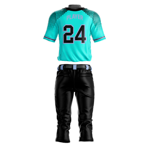 Nouvel ensemble maillot et pantalon de baseball personnalisé pour équipes de jeunes hommes 2026 OEM / Dernier design uniforme de baseball pour équipes masculines - Product Image 3